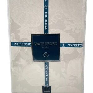 WATERFORD 70 x 84 Thanksgiving Designer Tablecloth Harvest Pumpkin Seats 6-8 NEW